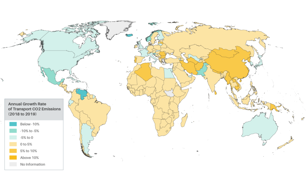 Transport Emissions - Slocat Transport And Climate Change Global Status 